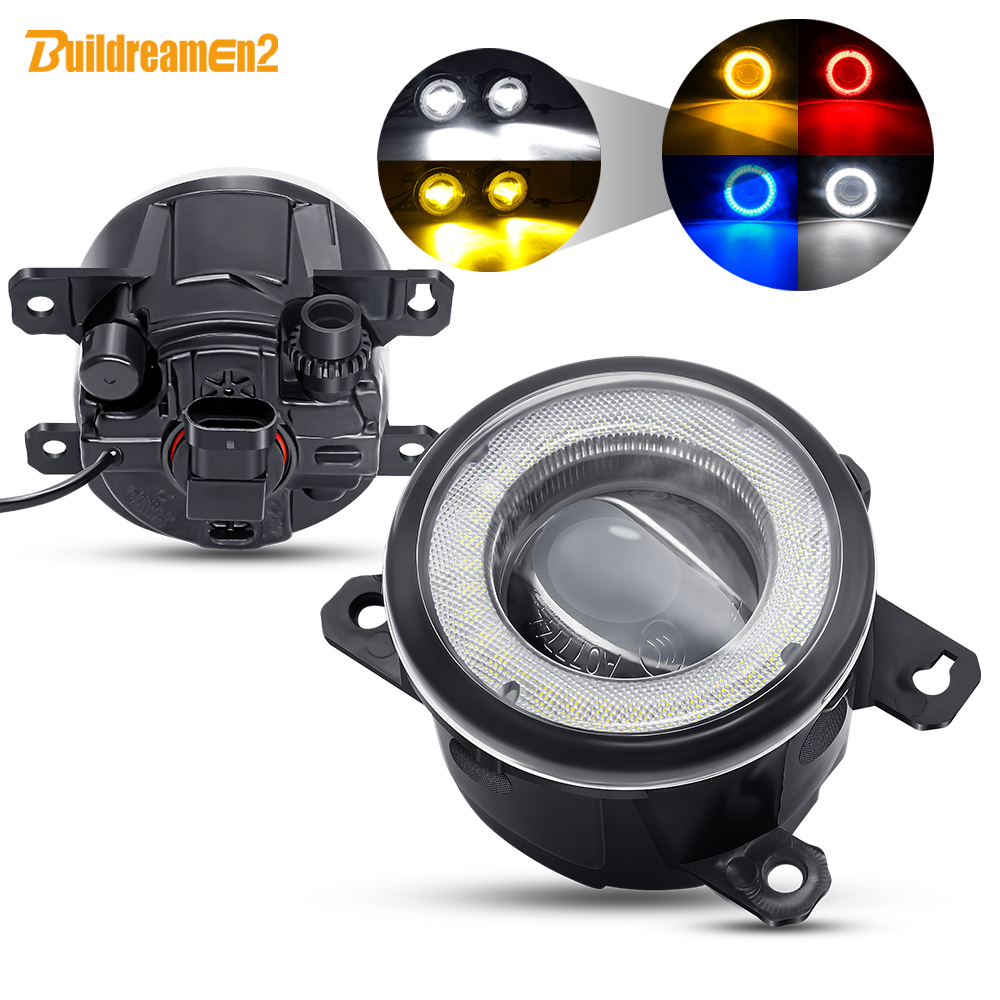 Car Accessories Xcent - 2 X Car Angel Eye Fog