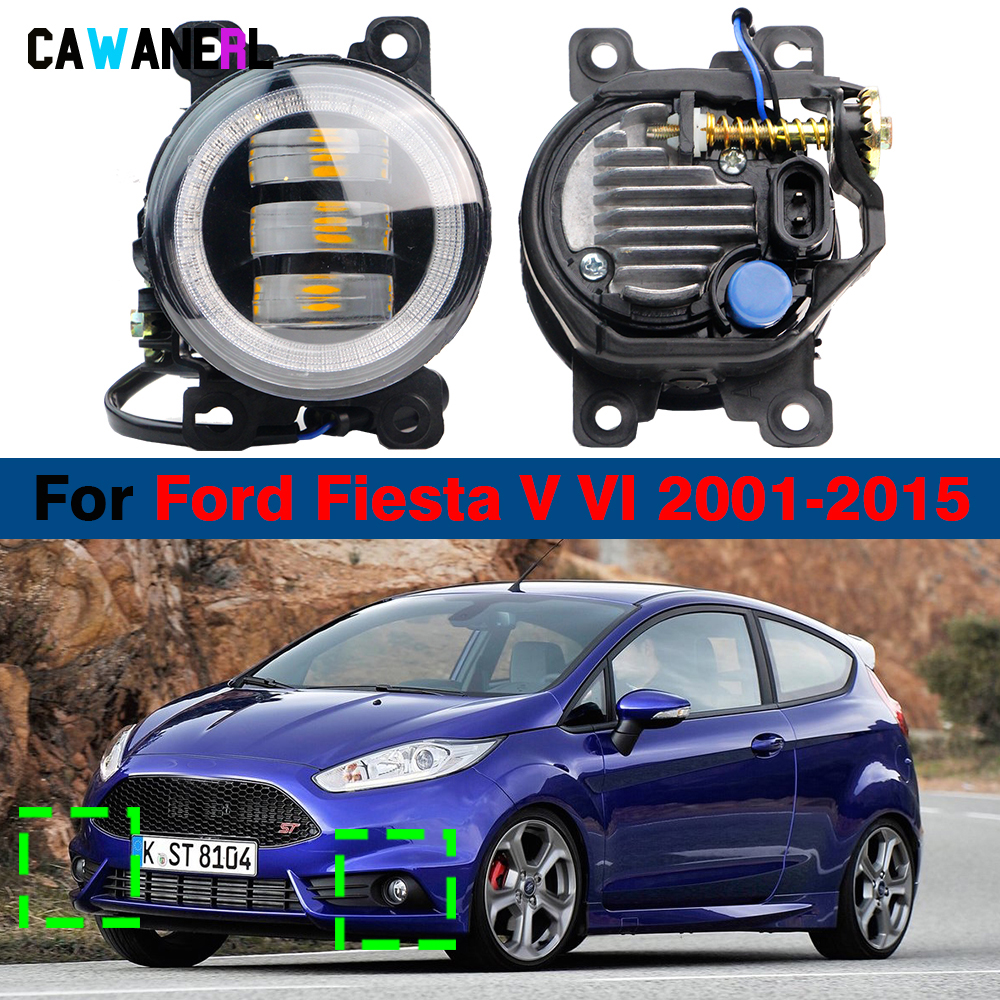 Car Accessories Xcent - 2 X Car LED Fog Light