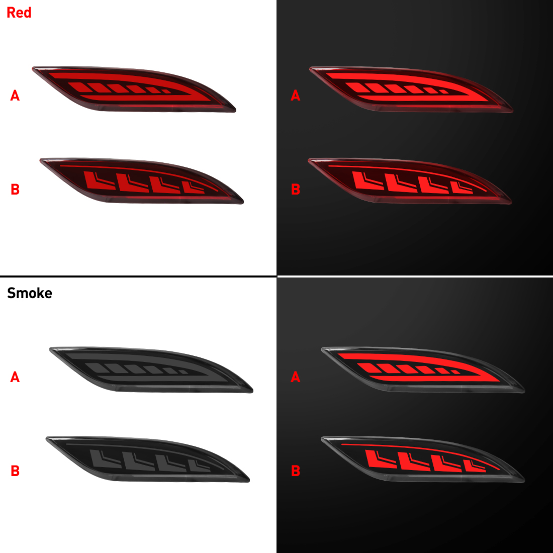 LED Rear Bumper Lights For Che - Car Accessories Xl 리뷰 및 가격