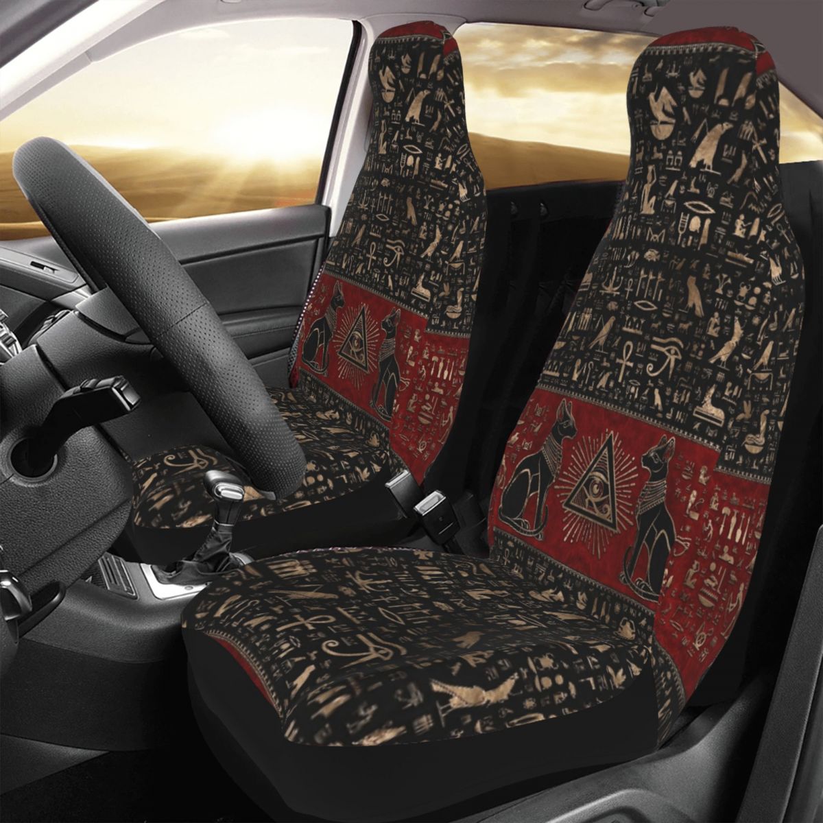 Egyptian Cats Eye Of Horus Uni - Car Accessories Egypt 리뷰 및 가격