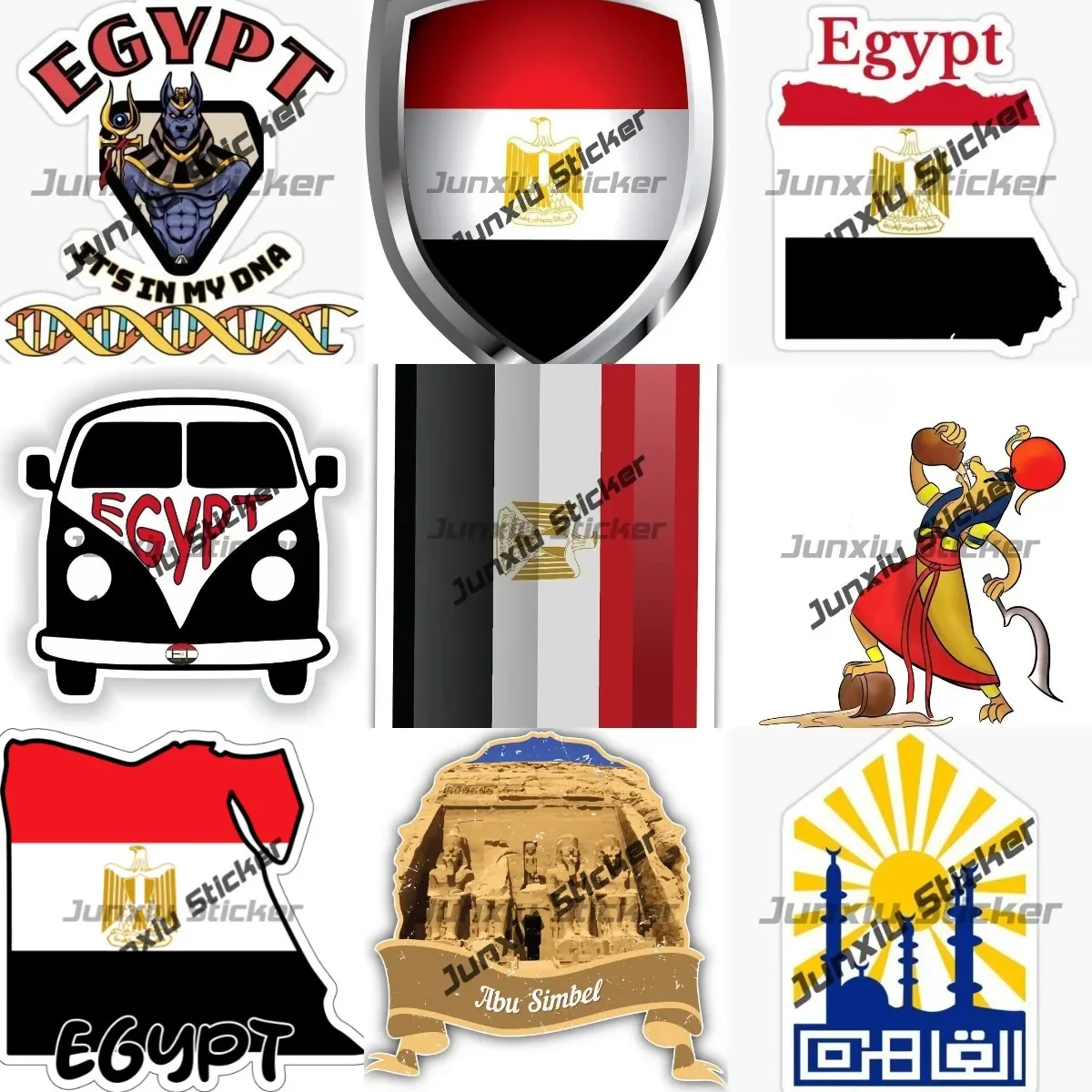 Cairo Egypt Emblem Sticker Egy - Car Accessories Egypt 리뷰 및 가격