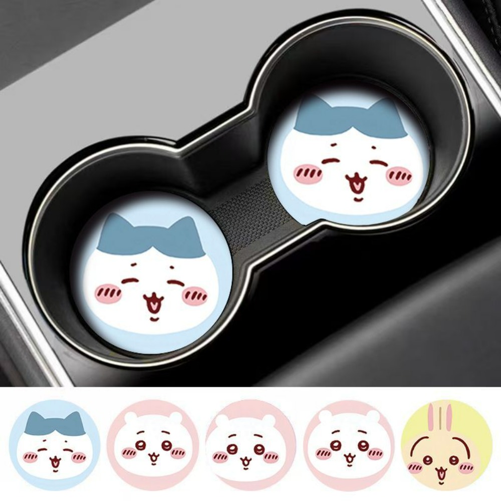 2pcs Chiikawa Car Anti Slip Cu - Car Accessories Japan 리뷰 및 가격