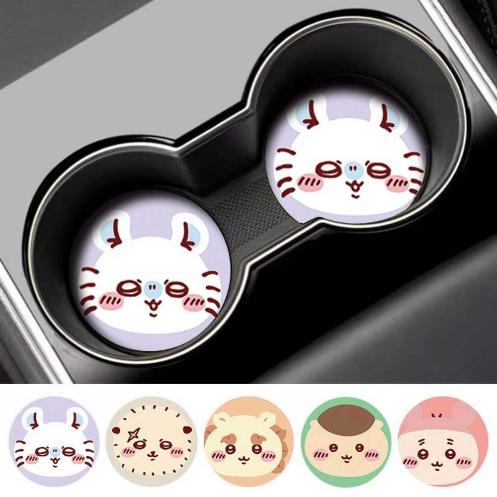 2pcs Chiikawa Car Anti Slip Cu - Car Accessories Japan 리뷰 및 가격