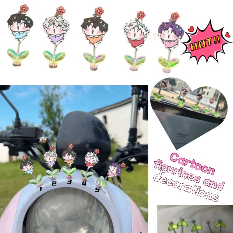 5PCS  Love and Deep Space Anim - Car Accessories Japan 리뷰 및 가격