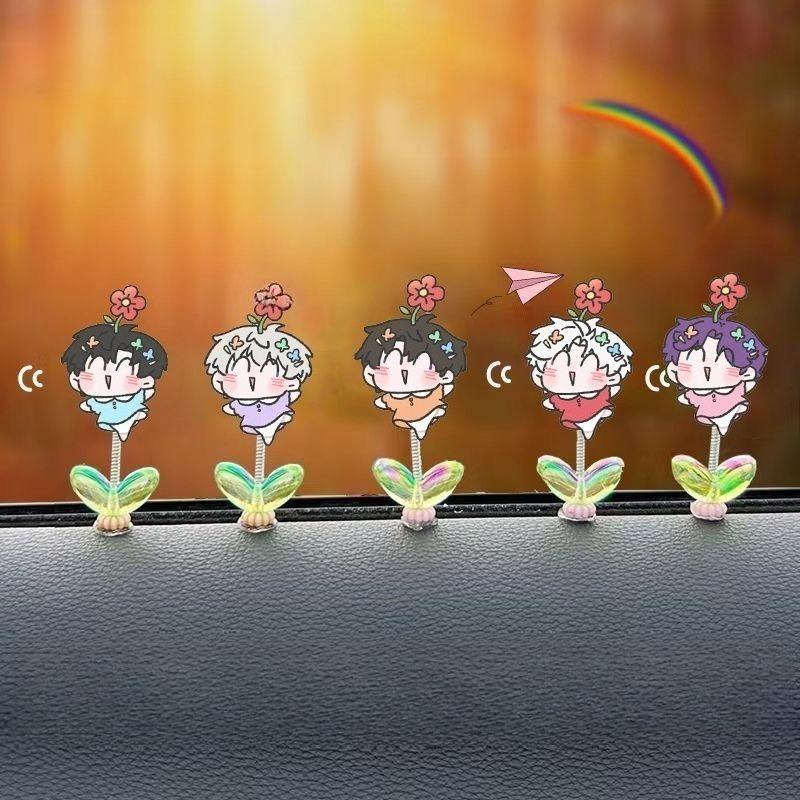 5PCS  Love and Deep Space Anim - Car Accessories Japan 리뷰 및 가격