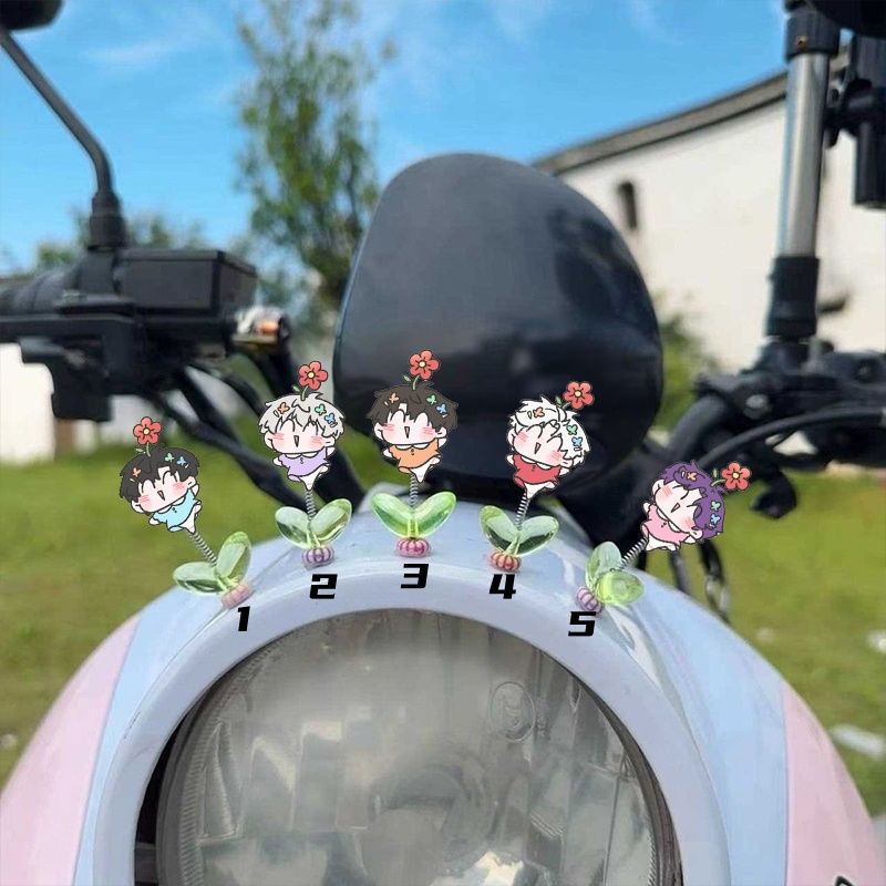 5PCS  Love and Deep Space Anim - Car Accessories Japan 리뷰 및 가격