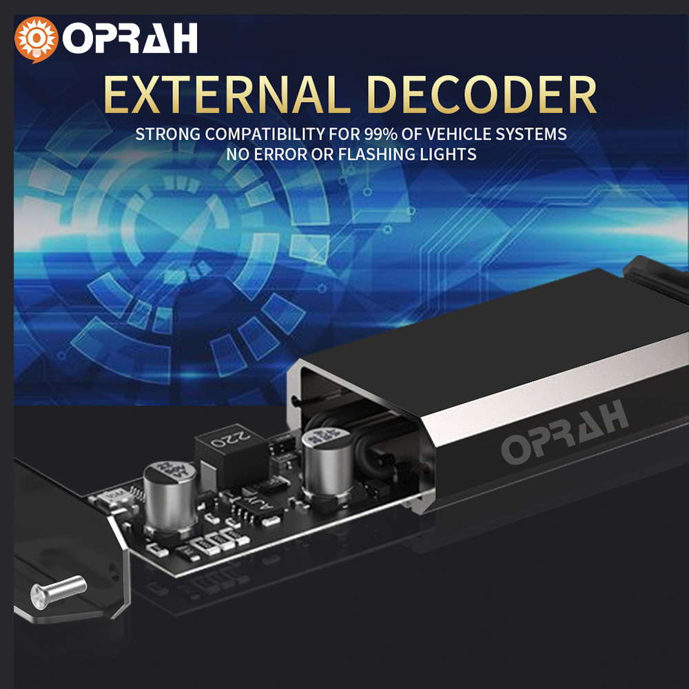 Oprah 2pcs 170W Headlight Bulb - Car Accessories Light 리뷰 및 가격