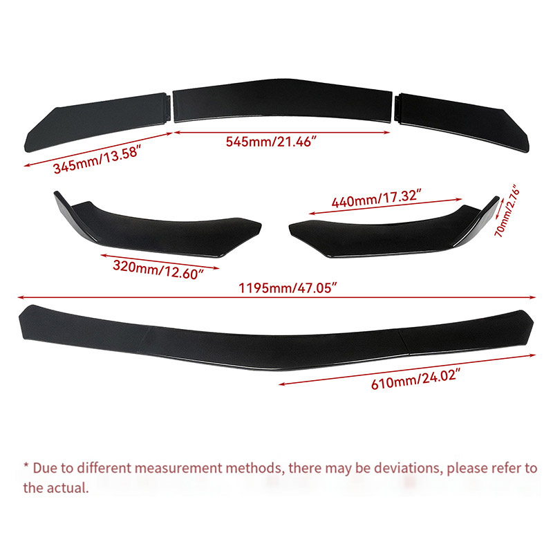 New Car Gloss Black Front Bump - Car Accessories Lipa 리뷰 및 가격