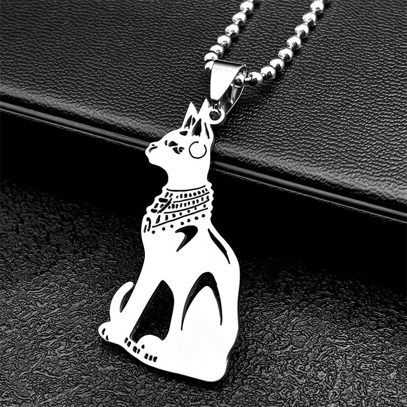 Stainless Steel Egypt Cat Bast - Car Accessories Egypt 리뷰 및 가격