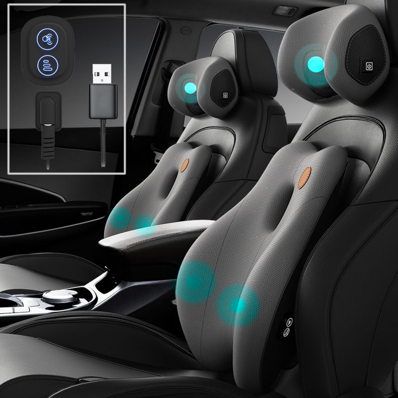 Car Neck Massage Pillow Lumbar - Car Accessories Nearby 리뷰 및 가격