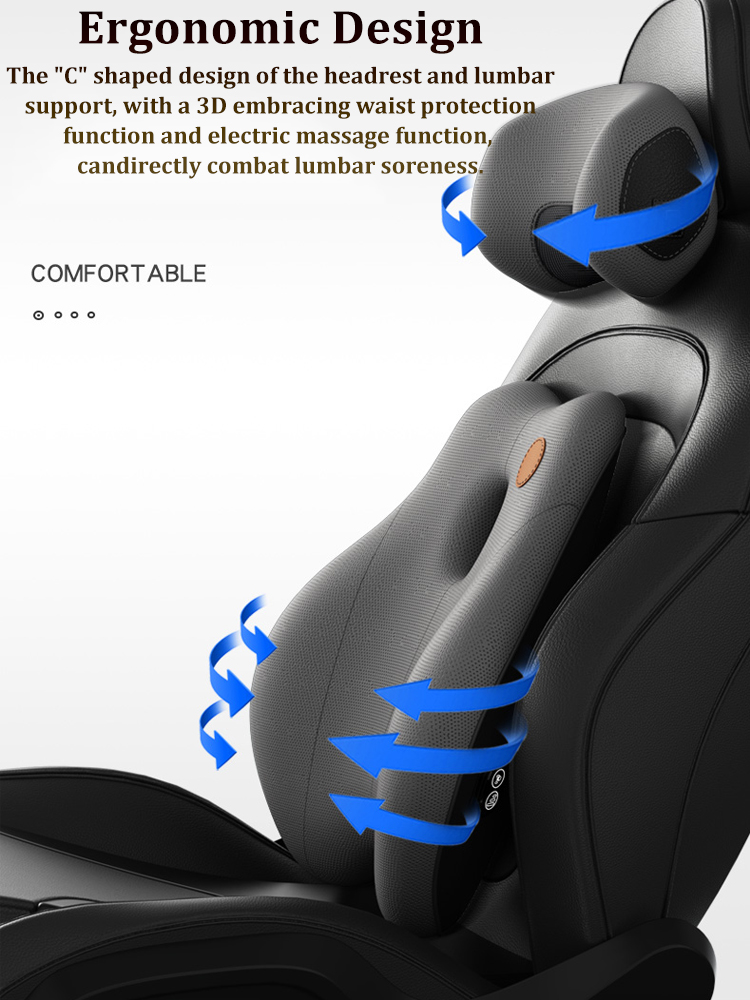 Car Neck Massage Pillow Lumbar - Car Accessories Nearby 리뷰 및 가격