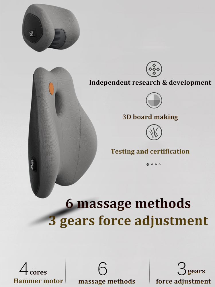 Car Neck Massage Pillow Lumbar - Car Accessories Nearby 리뷰 및 가격