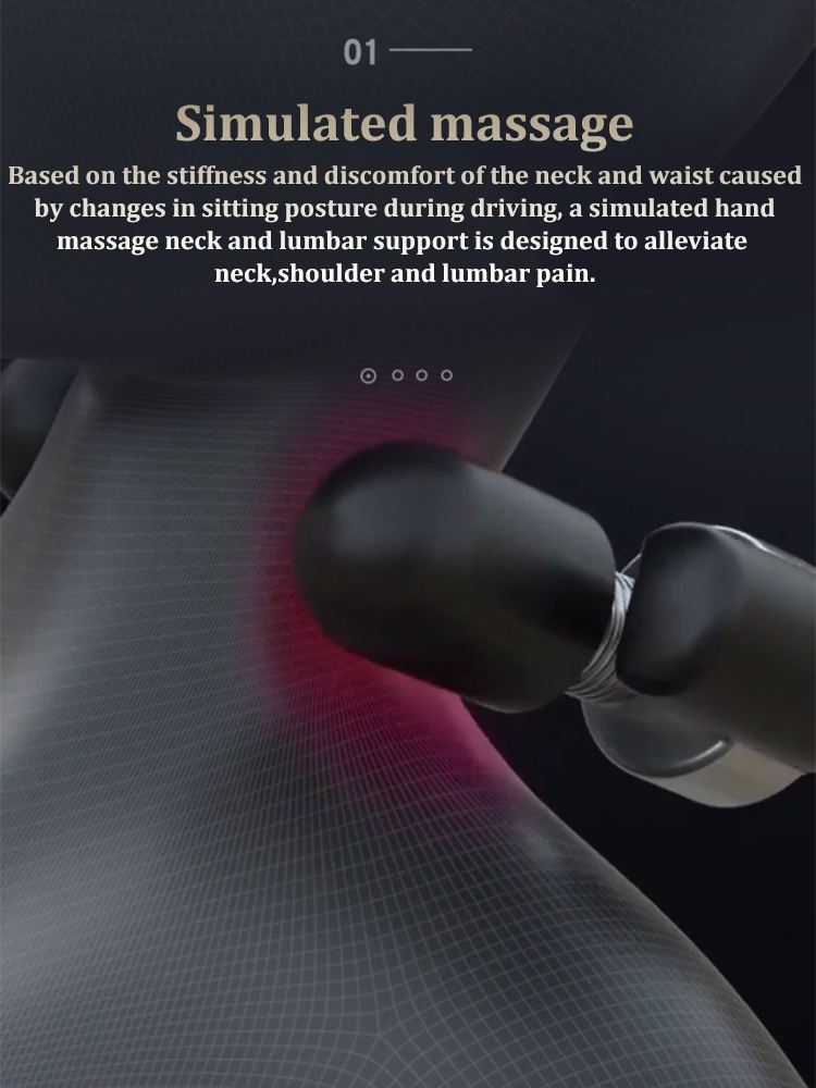 Car Neck Massage Pillow Lumbar - Car Accessories Nearby 리뷰 및 가격