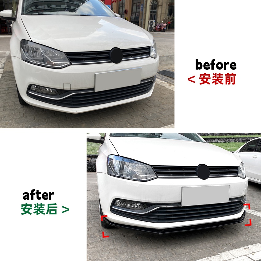 Front Bumper Spoiler Body Kit  - Car Accessories Lipa 리뷰 및 가격