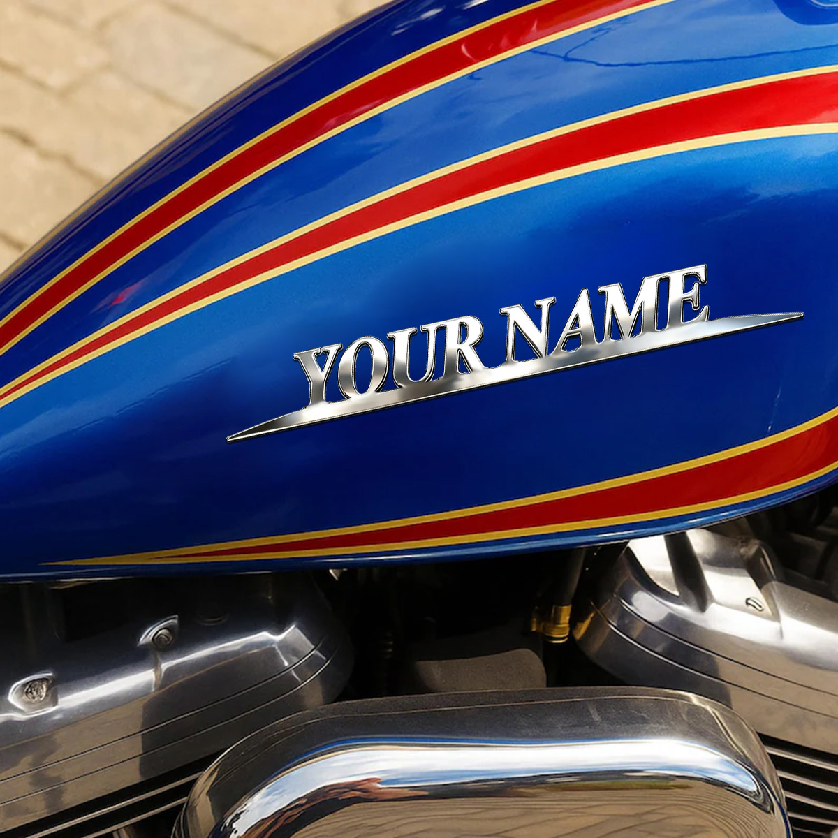 Metal Trendy YOUR NAME Sticker - Car Accessories Gifts 리뷰 및 가격