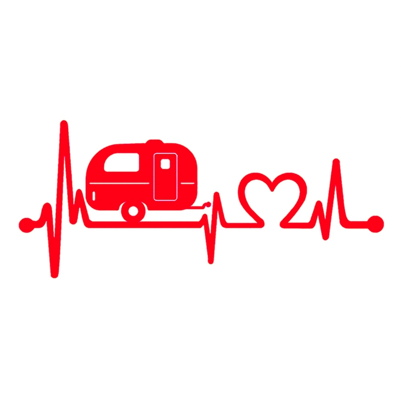 Caravan Love Heartbeat Car Sti - Car Accessories Lebanon 리뷰 및 가격