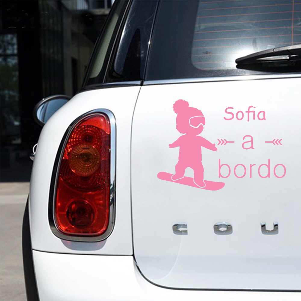 1pc Vinyl baby a bordo colorfu - Car Accessories Gifts 리뷰 및 가격