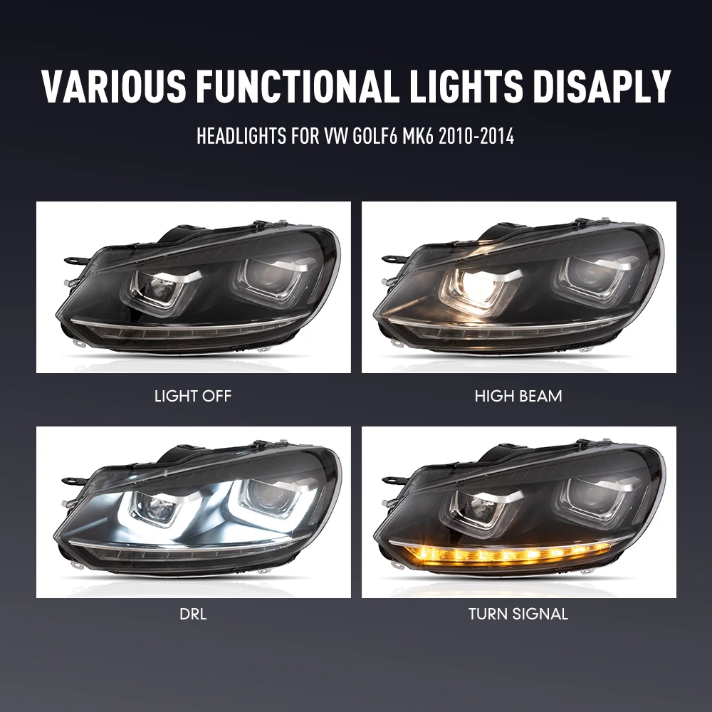 2PCs Car Styling Head Lamp for - Car Accessories Light 리뷰 및 가격
