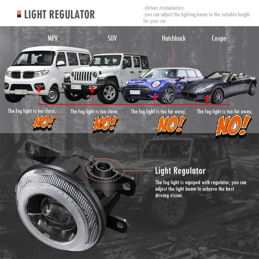 2 X 30W H11 Fog Light DRL For  - Car Accessories Xcent 리뷰 및 가격