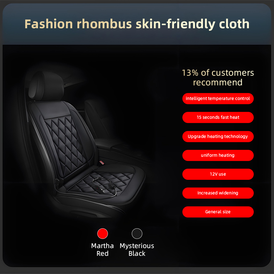 12V Universal Car Heated Seats - Car Accessories Gifts 리뷰 및 가격