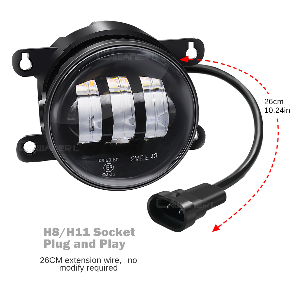 2 X LED Fog Light Assembly 30W - Car Accessories Xcent 리뷰 및 가격