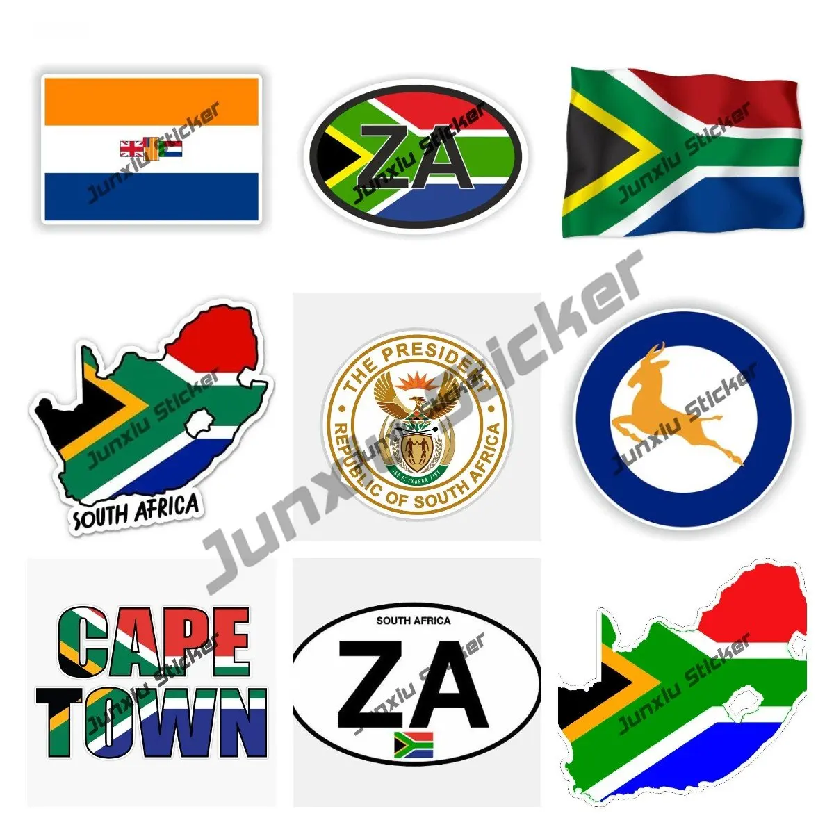 South Africa Map with Flag Vin - Car Accessories Cape Town 리뷰 및 가격