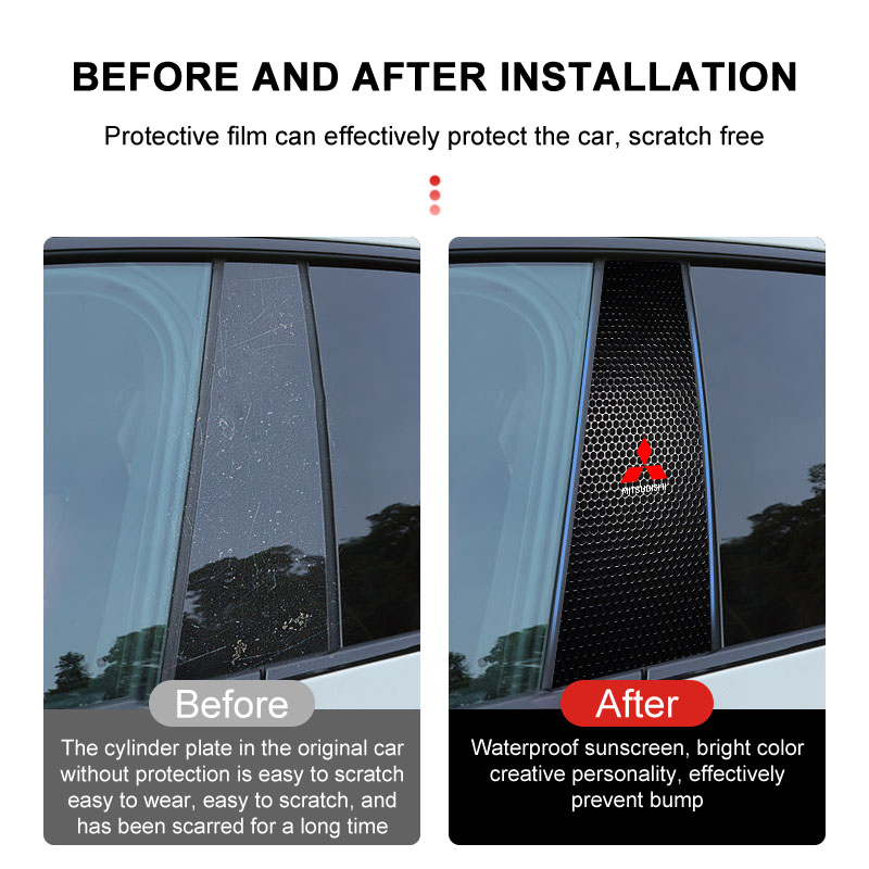 Car B Pillar Stickers Door Pil - Car Accessories Xcent 리뷰 및 가격