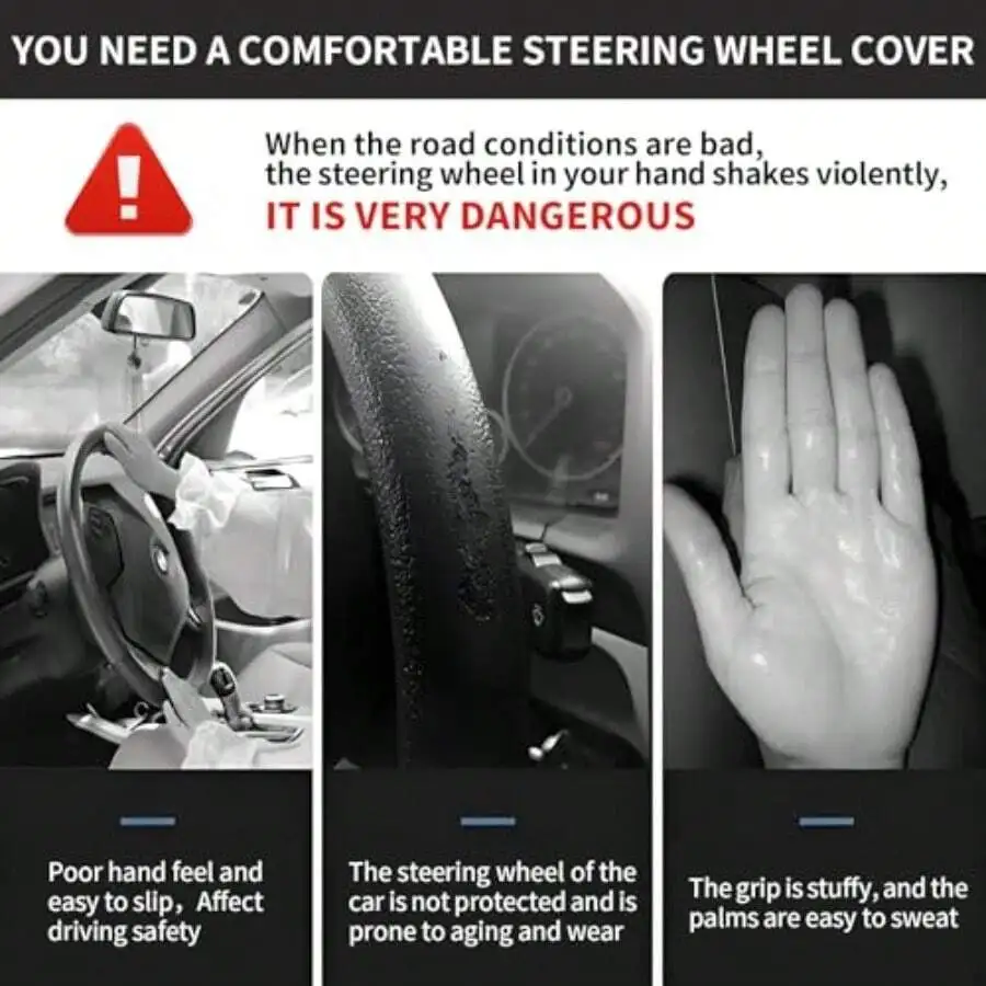 Elastic Steering Wheel Cover 1 - Steering Wheel Cover 리뷰 및 가격