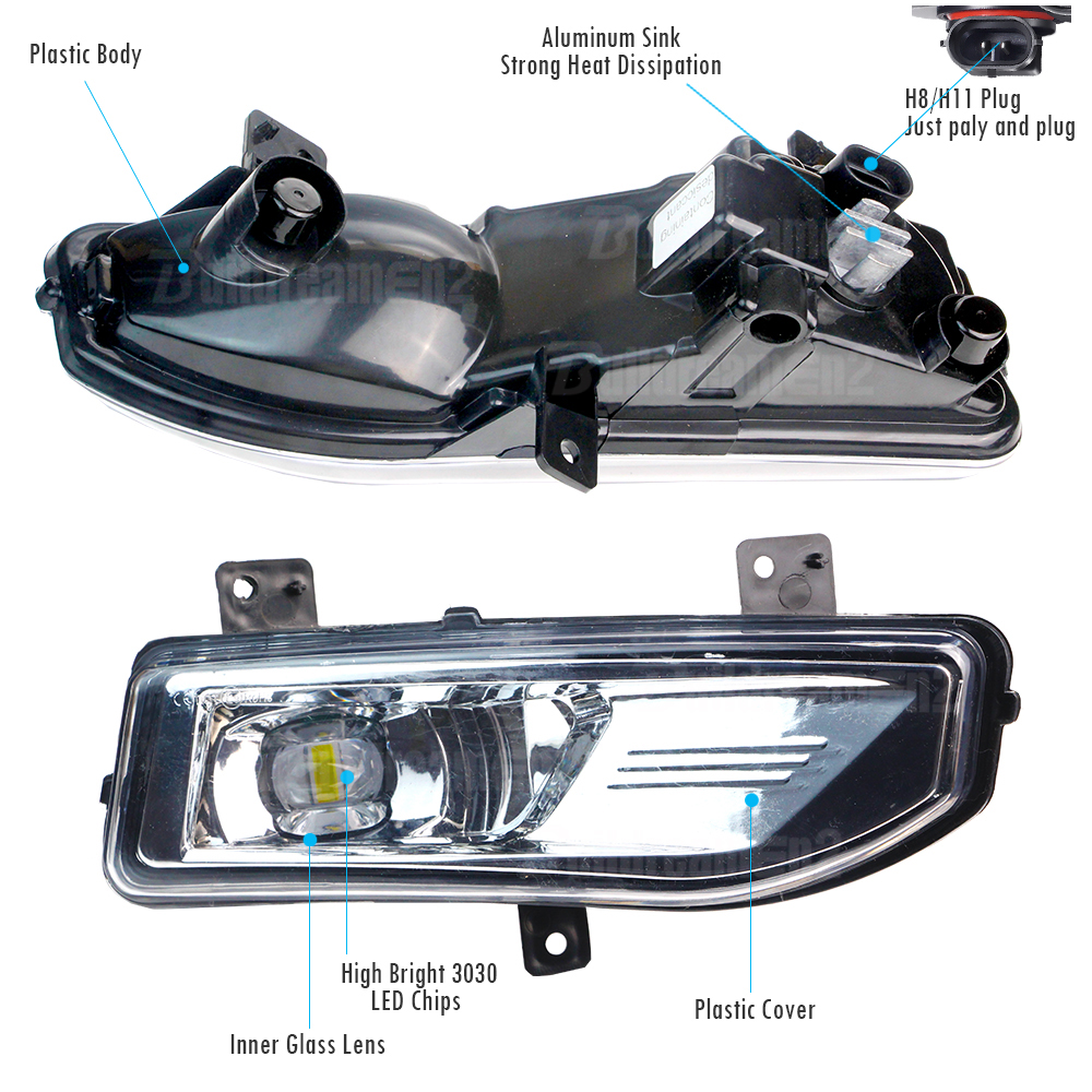 30W 4000LM Car Front Bumper LE - Car Accessories Xcent 리뷰 및 가격