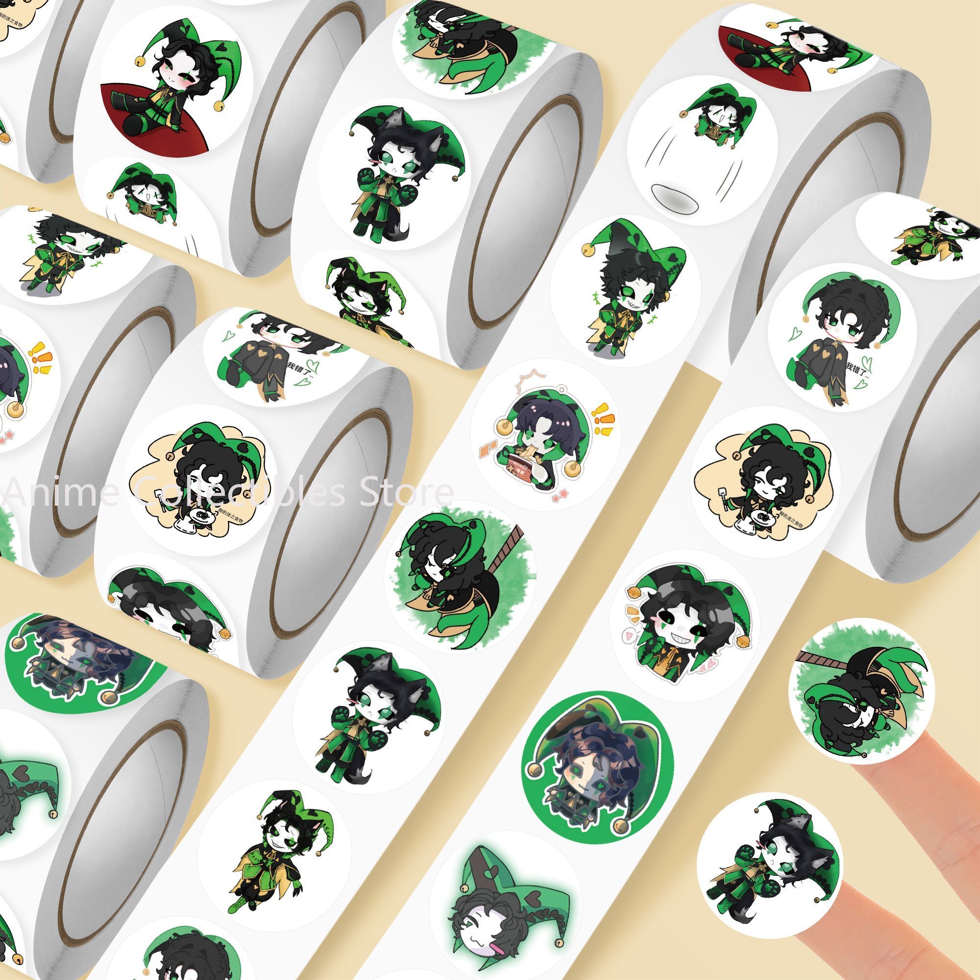 500Pc/Roll Anime The Freak Cir - Car Accessories Gifts 리뷰 및 가격