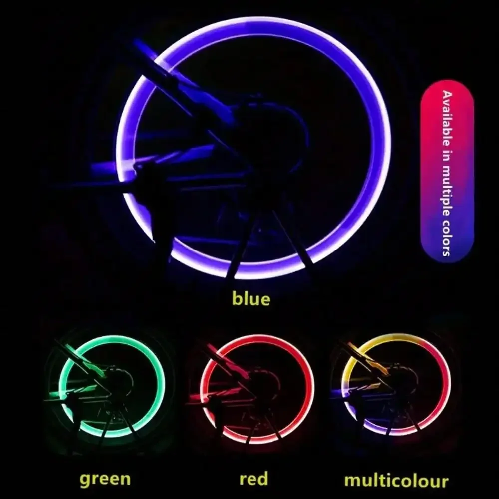 Bicycle Tire Valve Cap LED Lig - Car Accessories Light 리뷰 및 가격