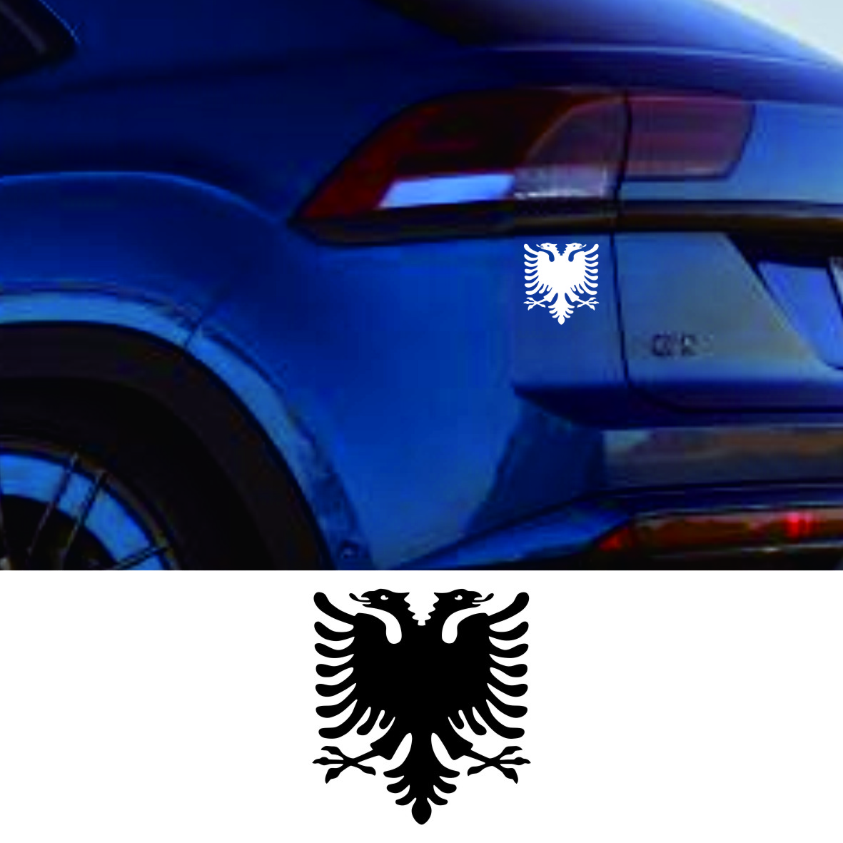 Vinyl Decal Albanian Double He - Car Accessories Lebanon 리뷰 및 가격
