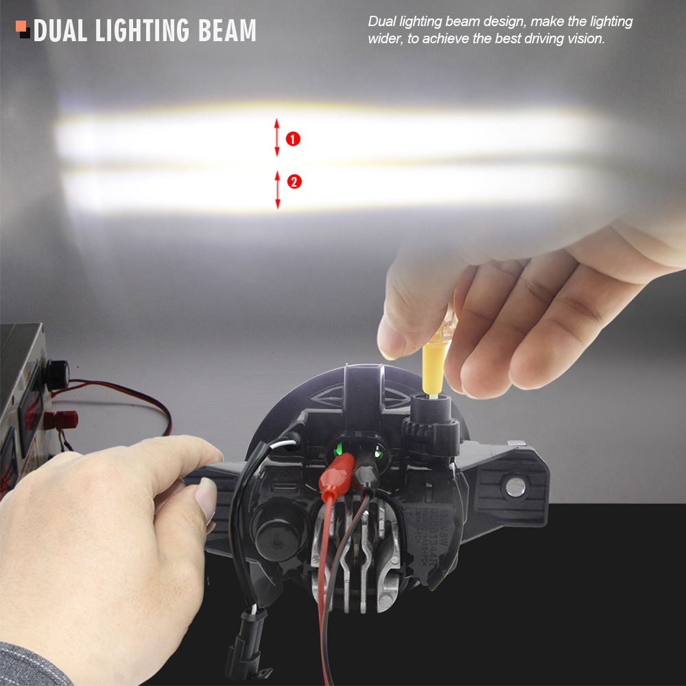 2 X Adjustable Car LED Fog Lig - Car Accessories Xcent 리뷰 및 가격