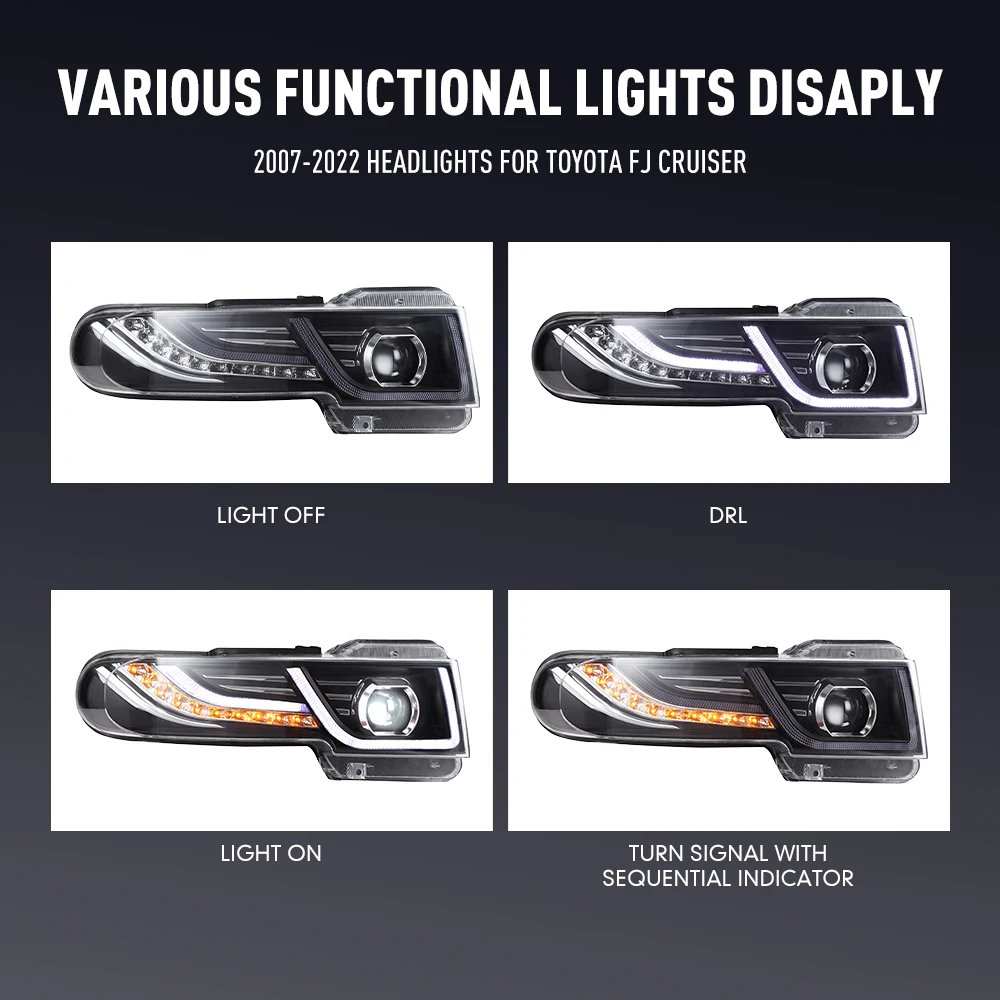 2PCs Car Styling Head Lamp for - Car Accessories Light 리뷰 및 가격