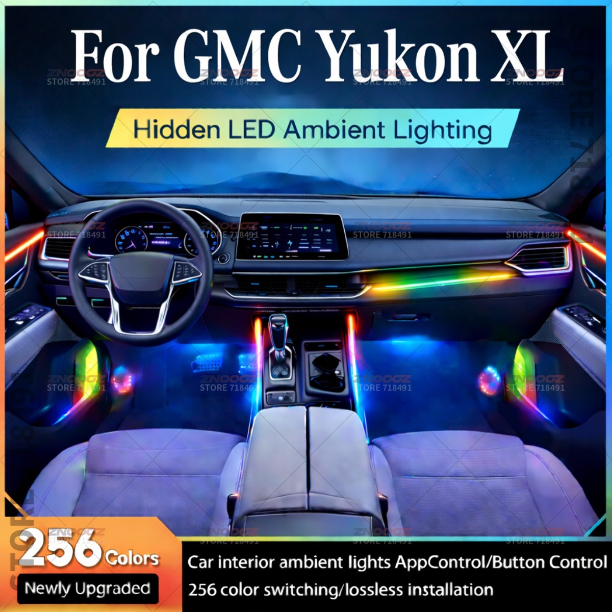 22in1 RGB Car Interior Acrylic - Car Accessories Xl 리뷰 및 가격