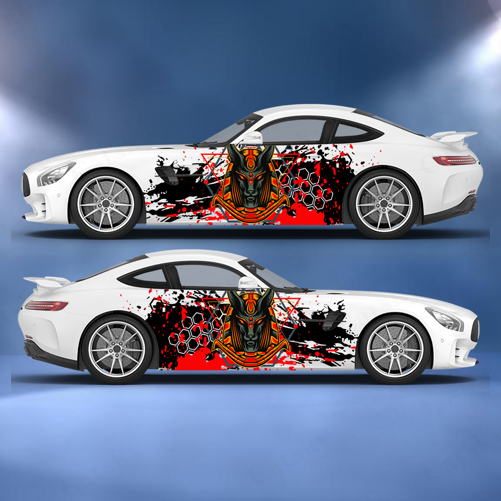 Anubis Ancient Egypt Car Vinyl - Car Accessories Egypt 리뷰 및 가격