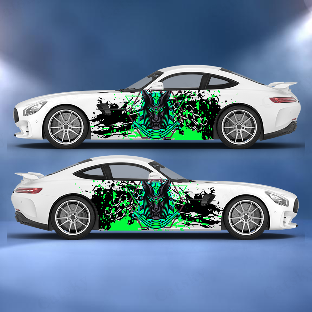 Anubis Ancient Egypt Car Vinyl - Car Accessories Egypt 리뷰 및 가격