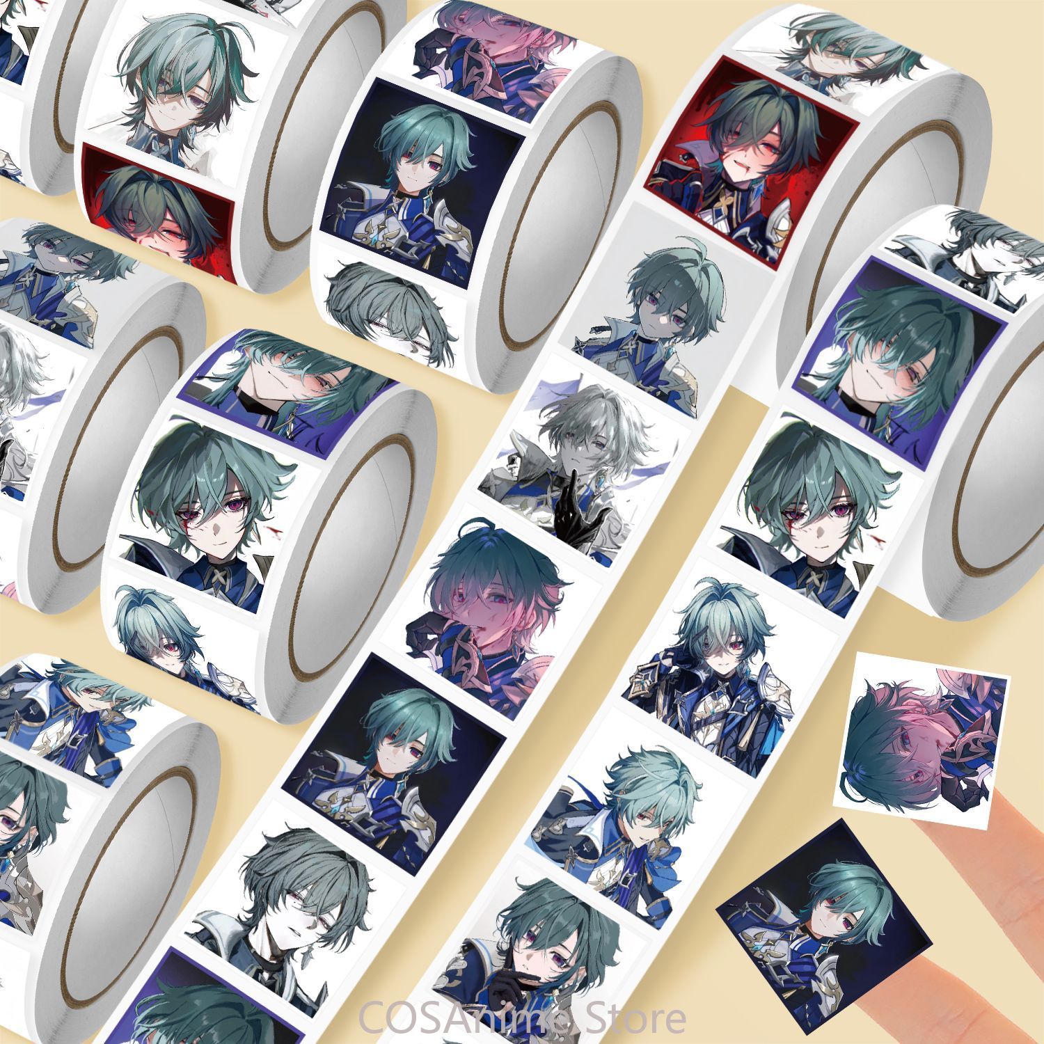 Anime Lohen Genshin Impact Q V - Car Accessories Gifts 리뷰 및 가격