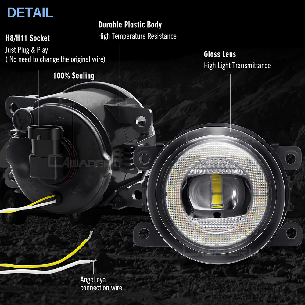 2 X 30W Car Angel Eye Fog Ligh - Car Accessories Xcent 리뷰 및 가격